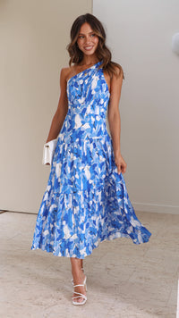Blauw bloemen