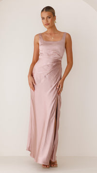 Stoffig roze